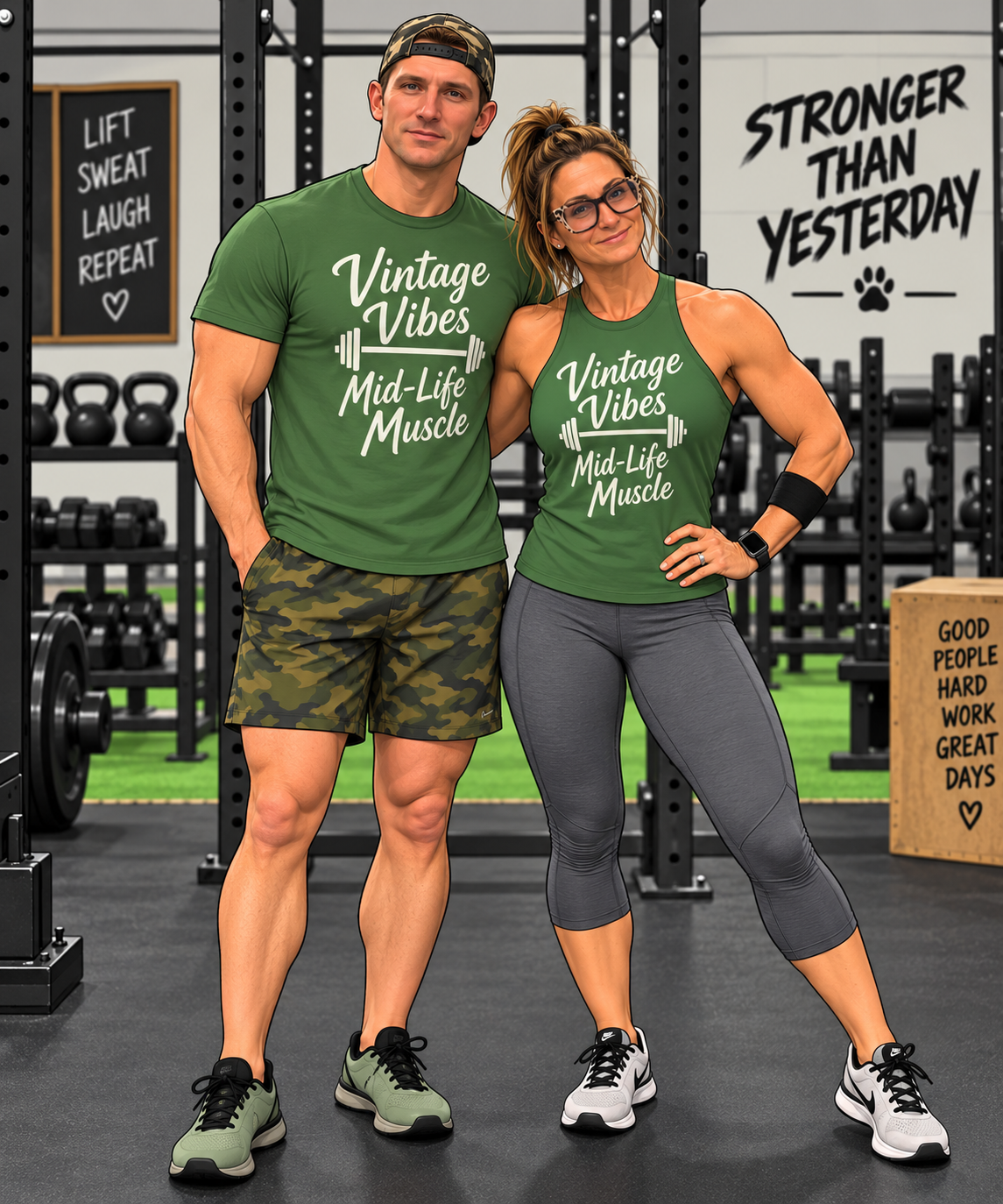 Vintage Vibes and Mid-Life Muscle